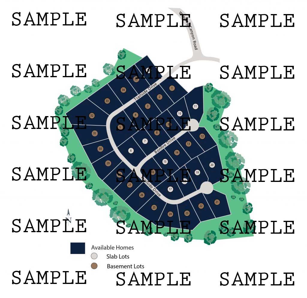 Kingston Manor Site Map